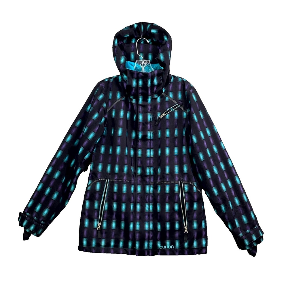 Burton Cool Flavors‎ Dryride Jacket Womens Medium Ski Snow Performance Gorpcore